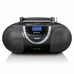 Denver TDB-10 - draagbare stereo- CD speler - FM radio - Analoog - 1,8 W - Zwart