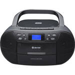 Boombox met DAB, FM radio en CD/ MP3 speler Lenco SCD-6800GY Zilver