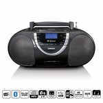 Denver TDC-280 - Boombox - DAB - FM - Radio - CD speler - AUX input - Klok - Wekker - Zwart