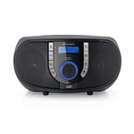 Denver TDC-280 - Boombox - DAB - FM - Radio - CD speler - AUX input - Klok - Wekker - Zwart