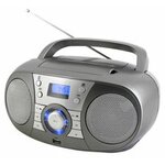 Denver TDC-280 - Boombox - DAB - FM - Radio - CD speler - AUX input - Klok - Wekker - Zwart