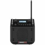 Sangean U-5 DBT Bouwradio DAB+, VHF (FM) AUX, Bluetooth Waterdicht, Stofdicht, Stofvast Zwart