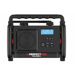PerfectPro TP3 Teamplayer Dab+ Mate BouwRadio DAB+, FM, Bluetooth op Batterij en Netstroom
