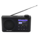Sangean: DDR-7 DAB+ radio Mini Draagbare wekkerradio BT - Blauw