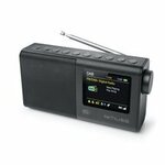 Caliber Draagbare radio DAB met wekker functie - Draadloos tot 8 Uur - USB - Koptelefoon Aansluiting (HPG318DAB)