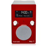 DAB radio met Bluetooth - Audizio Milan - DAB radio retro met accu en FM radio - Wit