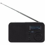 DAB radio met Bluetooth - Audizio Milan - DAB radio retro met accu en FM radio - Wit