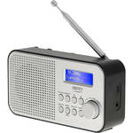 Nikkei Ndb40bk - Draagbare Dab+ Radio Met Pll Fm, Bluetooth En Usb, Micro-sd En Aux-in - Grijs/zwart