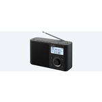 DAB radio met Bluetooth - Audizio Milan - DAB radio retro met accu en FM radio - Hout