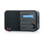 Pinell Supersound Mini Draagbare Radio DAB+ Oplaadbaar - Zwart
