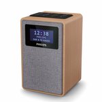 Audizio Bari DAB radio met Bluetooth en wifi internet radio - Hout