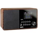 DAB radio - Audizio Vicenza - DAB / DAB+ en Internet radio met Bluetooth - WIFI - Accu - Zwart / Hout