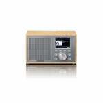 DAB radio met Bluetooth - Audizio Milan - DAB radio retro met accu en FM radio - Hout