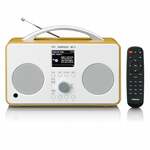Albrecht DR 855 DAB+/UKW/Bluetooth Radio DAB+, VHF (FM) Zilver, Hout