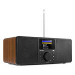Telestar DIRA S 24 CD Radio/CD-speler DAB+, VHF (FM) DAB+, FM, CD, USB Hout
