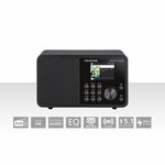 Telestar DIRA M 1 A Mobile EWF Batterijbediende Multifunctionele Mono Radio DAB+ / FM / Internet / Bluetooth Zwart - 30-011-02