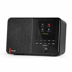 Hama Radio FM, DAB+, DAB, Internet Bluetooth, WiFi, AUX, Internetradio Zwart