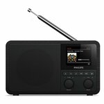 Reflexion HRA19INT/WD Internetradio DAB+, VHF (FM), Internet AUX, Bluetooth, CD, Internetradio Hout