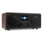 Hama DIR355SBT Onderbouwradio met internetradio Internet, DAB+ Bluetooth, WiFi, Internetradio Zilver