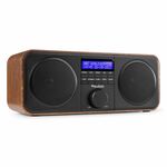 Retourdeal - Audizio Monza stereo DAB radio met Bluetooth - Zwart