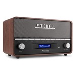 DAB radio met Bluetooth - Audizio Milan - DAB radio retro met accu en FM radio - Zwart