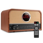 Draagbare DAB-radio & Bluetooth-luidspreker C10 - Wit / Blauw