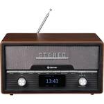 DAB radio met Bluetooth - Audizio Milan - DAB radio retro met accu en FM radio - Hout