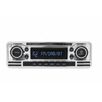 Denver DAB Radio - Retro Radio - Bluetooth - DAB+/ FM - Dimbaar - Batterijen - Netstroom - DAB18DG