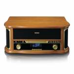 Denver DAB Radio - Retro Radio - Bluetooth - DAB FM - Dimbaar - Batterijen - Netstroom - DAB18DG