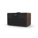 Albrecht DR 855 DAB+/UKW/Bluetooth Radio DAB+, VHF (FM) Zilver, Hout