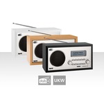 Denver DAB Radio met Bluetooth - Digitale Radio - Retro Radio - DAB+ / FM Radio - DAB18 - Hout - DARKGREY