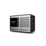 SuperSignal tafelradio walnoot/ zilver