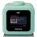 DAB+/FM Wekkerradio met een kleuren display Lenco Blauw
