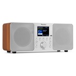 Muse - wekkerradio dab + / fm - m-185 cdb - dubbel alarm - lcd display - zwart