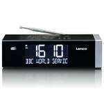 DAB+/FM Wekkerradio met een kleuren display Lenco Antraciet