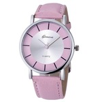 Geneva dames horloge Retro Roze