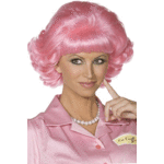 Jaren 50 damespruik pink lady's - roze - Frenchy - 1950