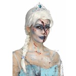 Olivia verkleed pruik - blond kort haar - dames - luxe damespruik - Carnaval - verkleedpruik
