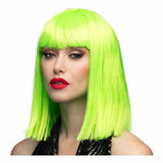 Verkleedpruik dames - rood - Fifties/fourties/twenties - Carnaval - half lang golvend haar