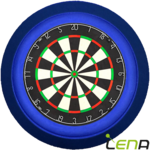Lena Dartbord Verlichting Basic Plain