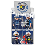 Playmobil Dekbedovertrek heroes everyday 140 x 200 cm