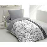 ETHNO microvezel dekbedset - 1 dekbedovertrek 140 x 200 cm + 1 kussensloop 63 x 63 cm -