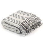 VidaXL Plaid 125x150 cm katoen mosterdgeel