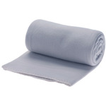 Polyester fleece deken/dekentje 130 x 160 cm in de kleur koraal roze