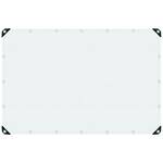 Afdekzeil | Dekzeil | Zeildoek | Waterdicht | PVC | 6 x 4 m | 270 g/m2 | Grijs/Zwart
