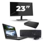 Dell Latitude 5285 - Intel Core i5-7e Gen - 8GB RAM - 480GB SSD - 12 inch - Tablet - A-Grade + 23" Monitor