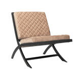 Lloyd fauteuil Woood Exclusive - velvet - Cinnamon