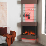 Dressoir RAVAGE 3 deuren zwart/artisan eik