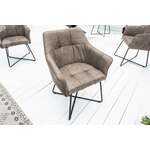 Eetkamerstoel Livorno Vintage Taupe Massief Beuken Hout Draaibaar - 41314