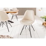 Eetkamerstoel Livorno Vintage Grijs Massief Beuken Hout Draaibaar - 41315